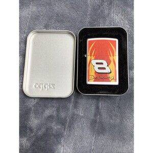 Dale Earnhardt Jr. #8 Zippo  Lighter 2003 Flames Red Orange Budweiser